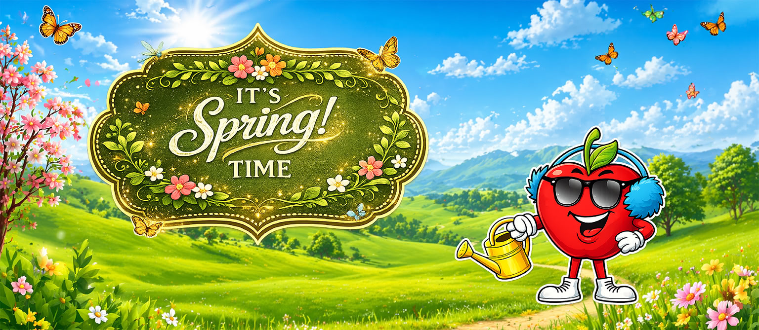 Easter Apple Ice seasonal banner