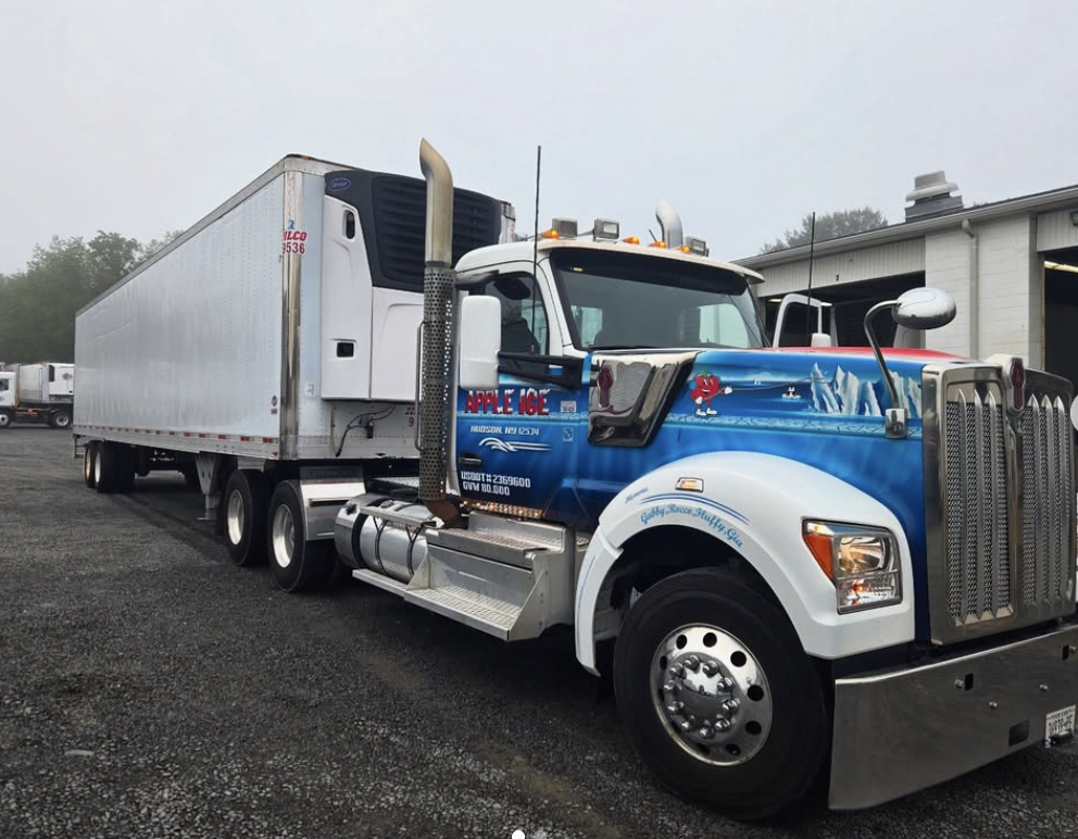 Apple Ice delivery truck