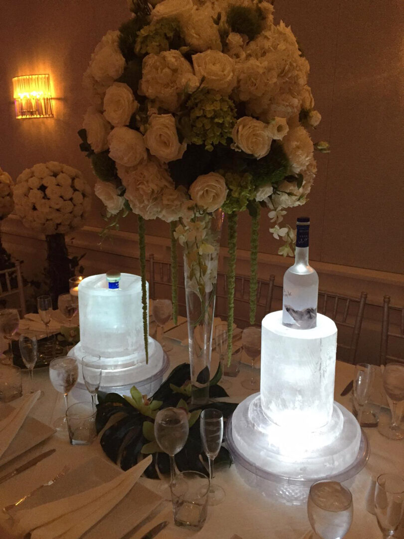 Bottle Sleeve Centerpiece
