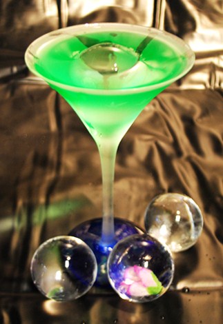 Ice Spheres With Martini