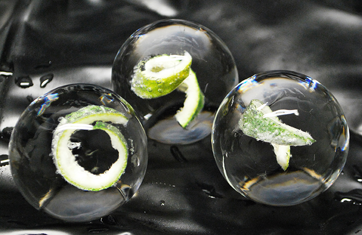 Lime Twist Sphere