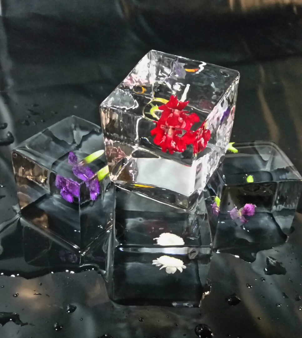 Micro Flower Cubes