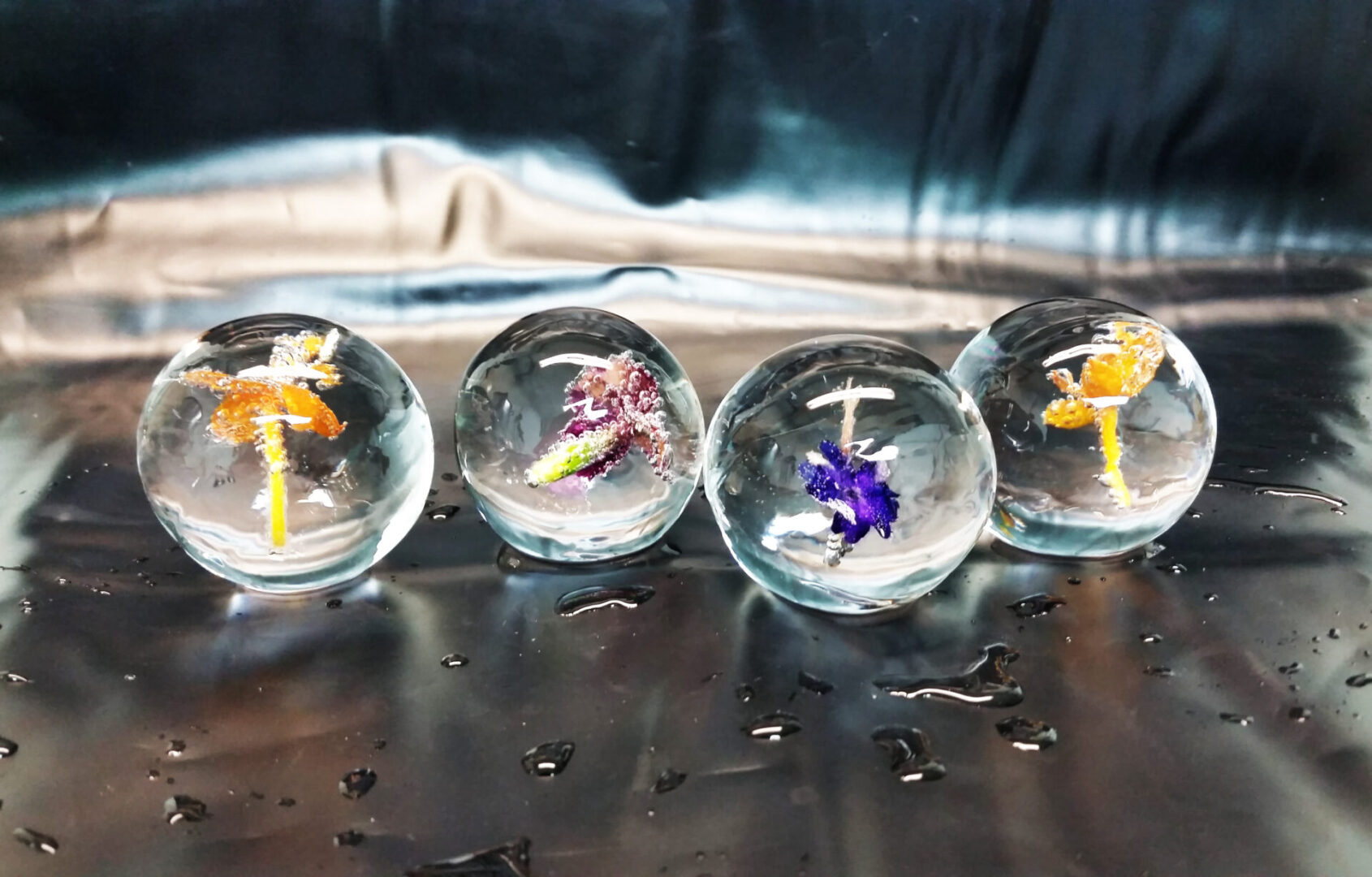 Micro Flower Spheres Group Shot