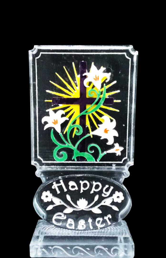 Easter Cross In Color