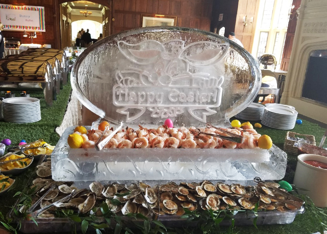 Happy Easter Seafood Table
