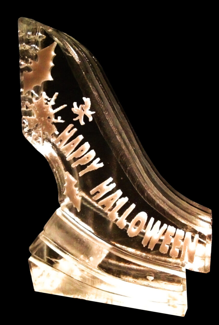 Standard Luge Happy Halloween