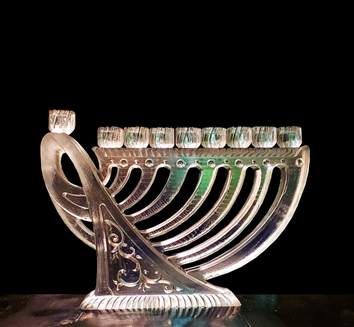 Abstract Menorah