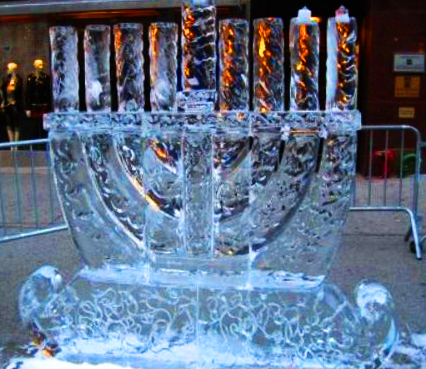 Multi Block Menorah 6 Blocks