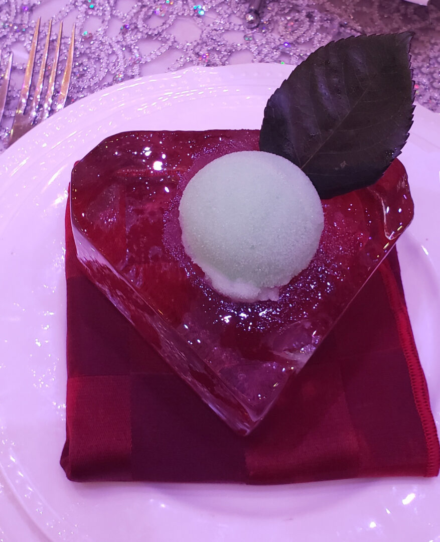 Diamond Sorbet Dish 1