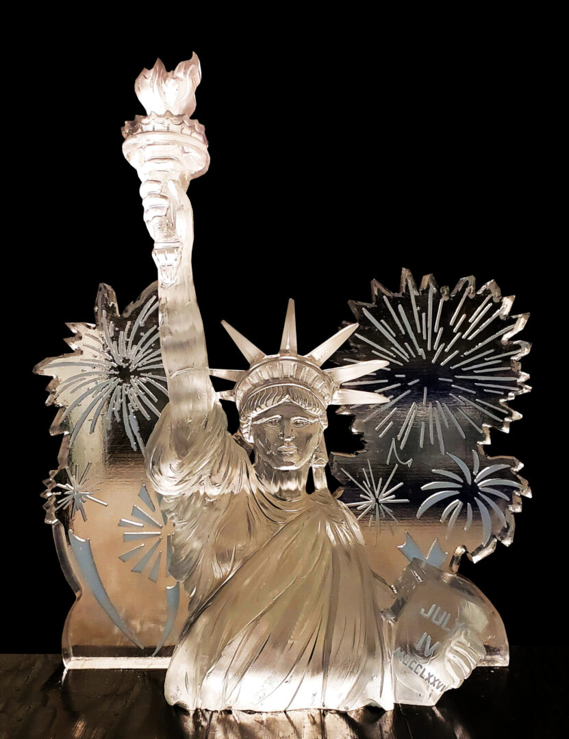 Statue of Liberty Fireworks Display