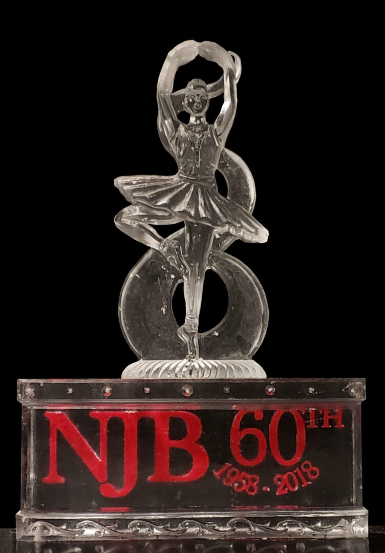 Ballerina On Logo Base