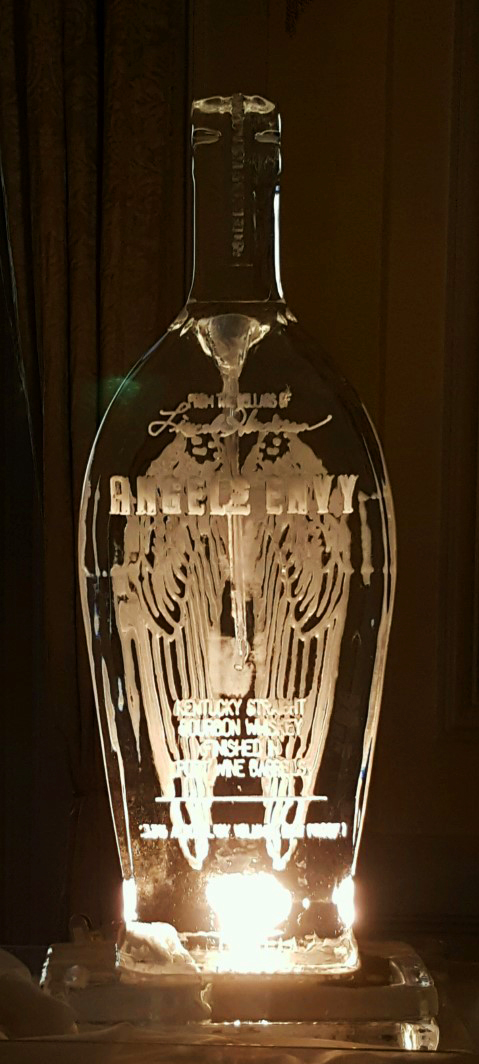 Angels Envy Bottle Luge