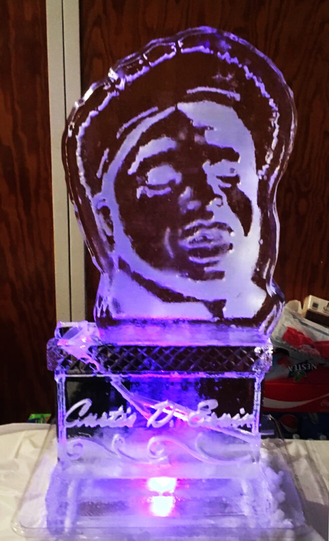 Engraved Face Luge Curtis D