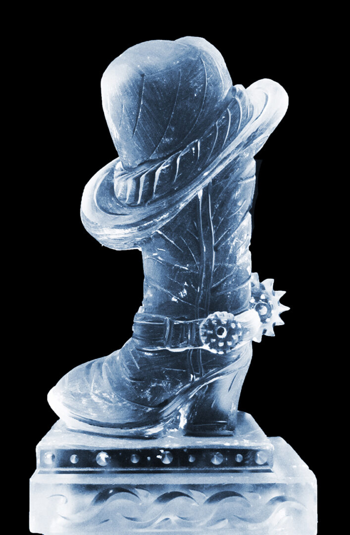 Cowboy Boot With Hat