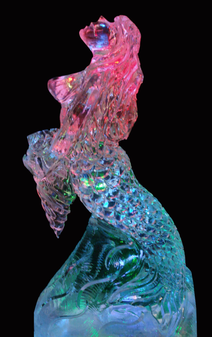 Mermaid Holding Shell