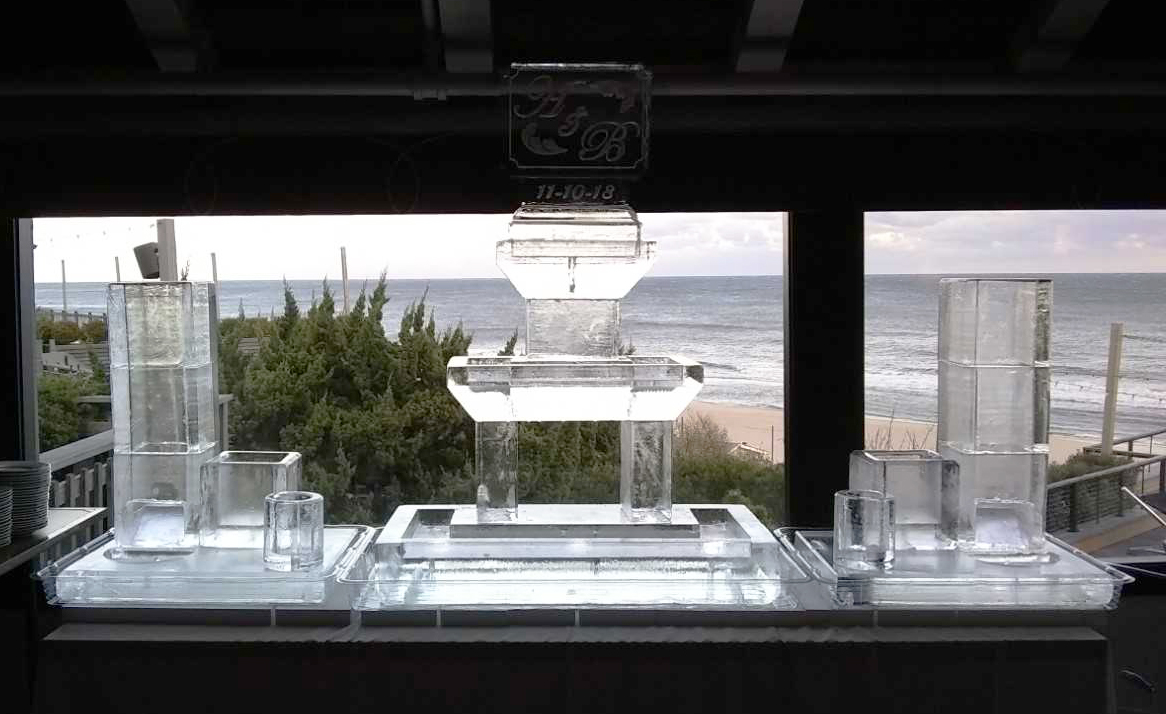 3 Tier with Cube Shrimp Dispensers