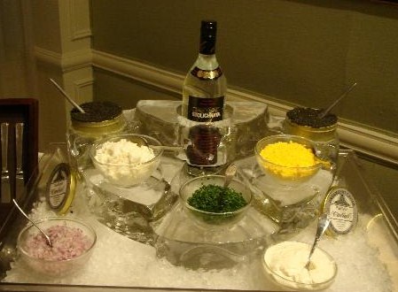 Caviar Display Small