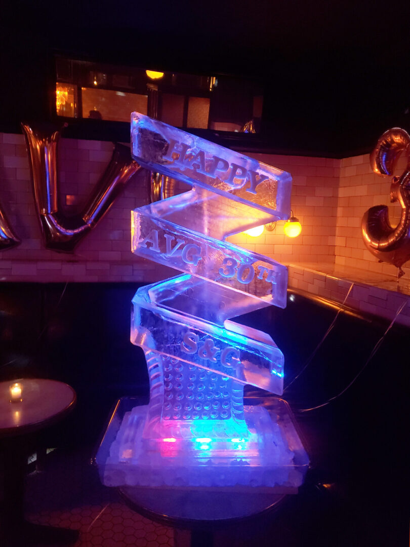 Booze Luge Happy 30th