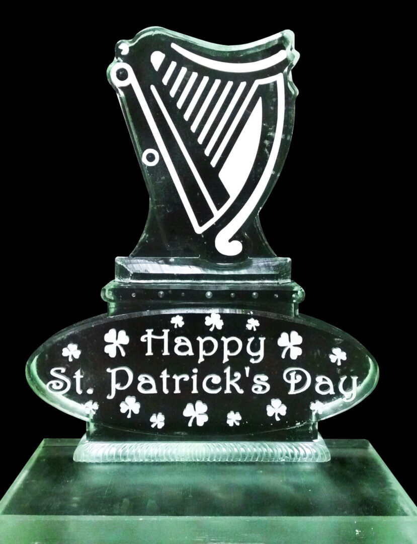 Harp on St. Patrick Ped